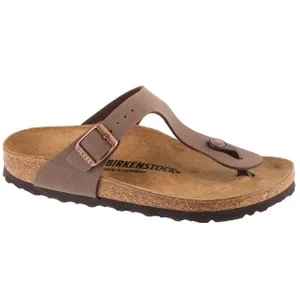 Birkenstock Gizeh BFBC 0043753, Damskie, Brązowe, japonki, Birko-Flor, rozmiar: 36