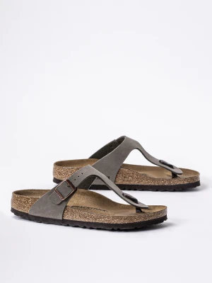 Birkenstock Gizeh BFBC Japonki damskie szare