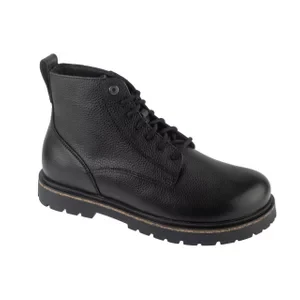 Birkenstock Highwood Lace Mid 1030756, Męskie, Czarne, trapery, skóra licowa, rozmiar: 41