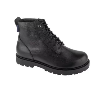 Birkenstock Highwood Lace Mid WP 1030942, Męskie, Czarne, trapery, skóra licowa, rozmiar: 41