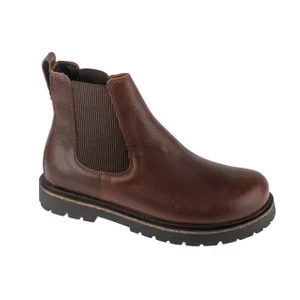 Birkenstock Highwood Slip On 1025718, Męskie, Brązowe, sztyblety, skóra licowa, rozmiar: 41