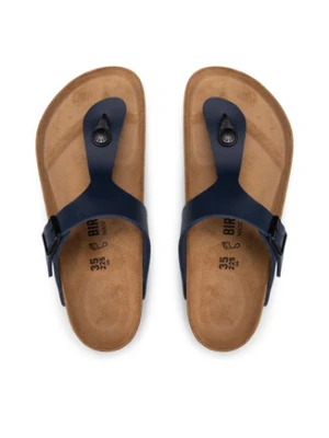 Birkenstock Japonki Gizeh 0143621 Granatowy