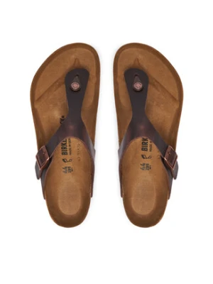 Birkenstock Japonki Gizeh 0743831 Brązowy