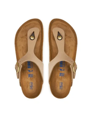 Birkenstock Japonki Gizeh 1019014 Beżowy
