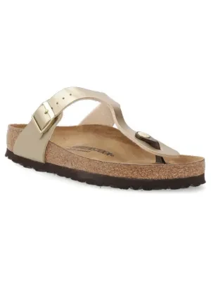 Birkenstock Japonki Gizeh BF | z dodatkiem skóry | regular fit