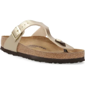 Birkenstock Japonki Gizeh BF | z dodatkiem skóry | regular fit