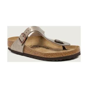 Birkenstock Japonki Gizeh BF | z dodatkiem skóry | regular fit