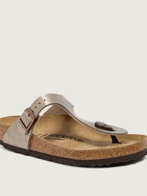 Birkenstock Japonki Gizeh BF | z dodatkiem skóry | regular fit