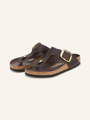 Birkenstock Japonki Gizeh Big Buckle braun