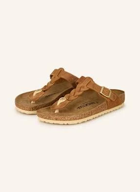 Birkenstock Japonki Gizeh braun