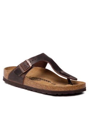 Birkenstock Japonki Gizeh Bs 0743833 Brązowy