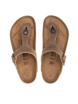 Birkenstock Japonki Gizeh Bs 0943811 Brązowy