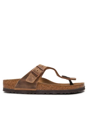 Birkenstock Japonki Gizeh Bs 0943813 Brązowy