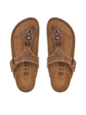 Birkenstock Japonki Gizeh Bs 0943813 Brązowy