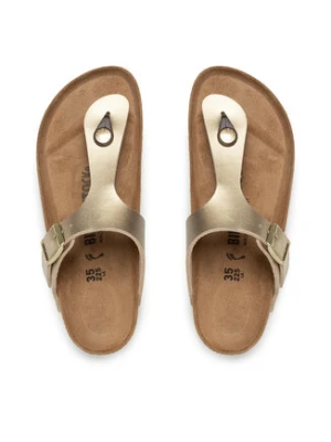 Birkenstock Japonki Gizeh Bs 1016109 Złoty