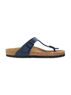 Birkenstock japonki Gizeh męskie kolor niebieski