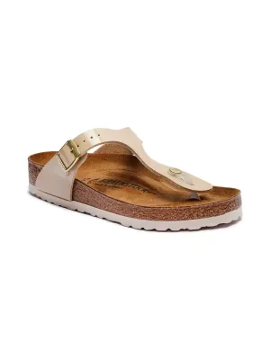 Birkenstock Japonki Gizeh | regular | z dodatkiem skóry