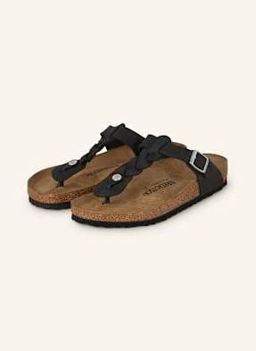 Birkenstock Japonki Gizeh schwarz