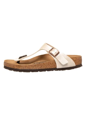 Birkenstock Japonki "Gizeh" w kolorze kremowym rozmiar: 36
