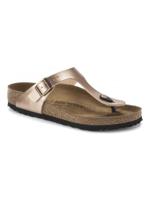 Birkenstock Japonki "Gizeh" w kolorze różowozłotym rozmiar: 38