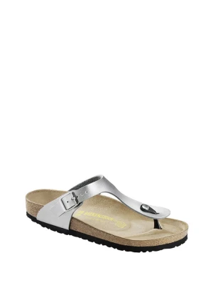 Birkenstock Japonki "Gizeh" w kolorze srebrnym rozmiar: 36