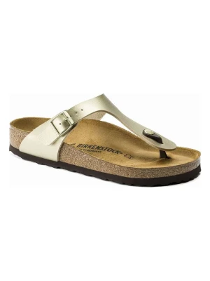 Birkenstock Japonki "Gizeh" w kolorze złotym rozmiar: 37