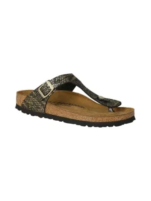 Birkenstock Japonki Gizeh | z dodatkiem skóry