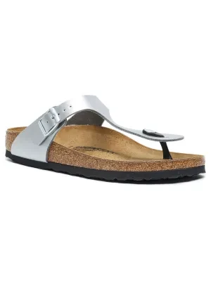 Birkenstock Japonki Gizeh | z dodatkiem skóry | narrow fit