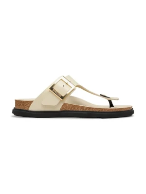 Birkenstock japonki skórzane Gizeh Droplet Buckle