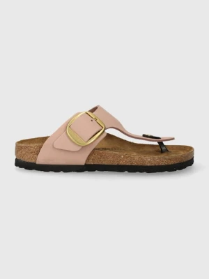 Birkenstock japonki zamszowe Gizeh Big Buckle