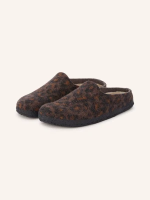 Birkenstock Kapcie Amsterdam Wrapped Dip braun