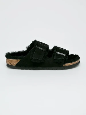 Birkenstock - Kapcie Arizona Fur czarny