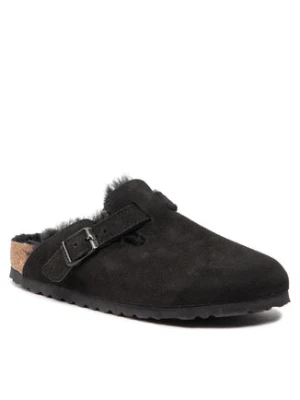 Birkenstock Kapcie Boston Vl/Shearling 0259883 Czarny