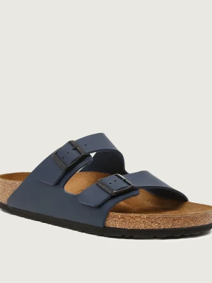 Birkenstock Klapki Arizona BF | z dodatkiem skóry | regular fit granatowy