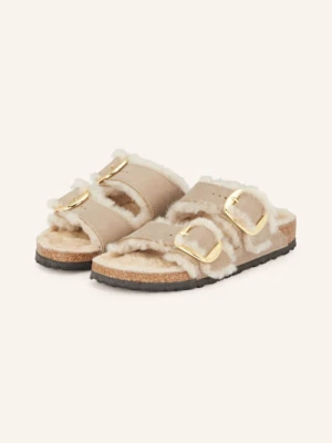 Birkenstock Klapki Arizona Big Buckle beige