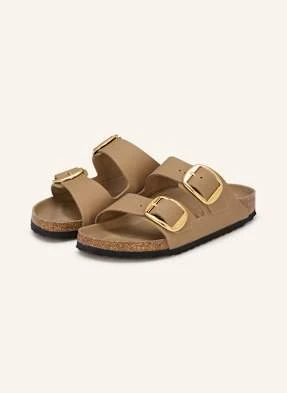 Birkenstock Klapki Arizona Big Buckle braun
