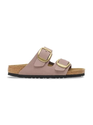 Birkenstock klapki Arizona Big Buckle damskie kolor fioletowy 1030524