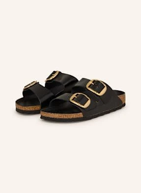 Birkenstock Klapki Arizona Big Buckle Lena schwarz