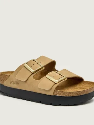 Birkenstock Klapki Arizona | Birkenstock x Papillio | narrow fit | zamsz