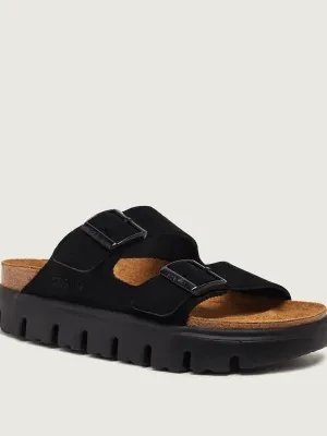 Birkenstock Klapki Arizona Chunky LEVE | Birkenstock x Papillio | narrow fit | zamsz
