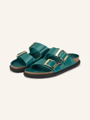 Birkenstock Klapki Arizona Droplet Buckle gruen