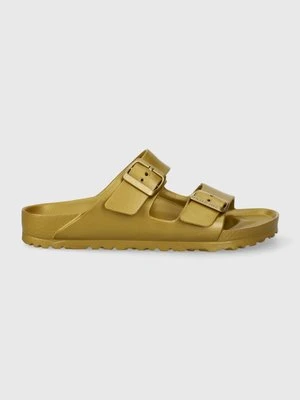 Birkenstock klapki Arizona EVA damskie kolor złoty 1022465