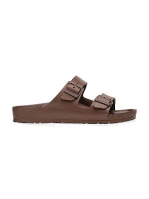 Birkenstock klapki Arizona Eva męskie kolor brązowy 1027328