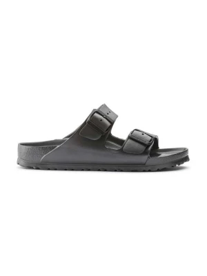 Birkenstock klapki Arizona EVA Metallic męskie kolor szary 1001497