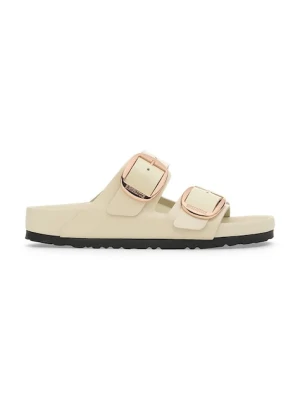 Birkenstock klapki Arizona Exq Big Buckle damskie kolor beżowy 1027850