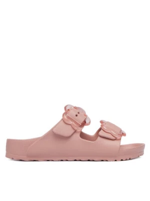 Birkenstock Klapki Arizona Flower Buckle 1032457 Różowy