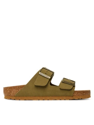 Birkenstock Klapki Arizona Kids Vegan 1027829 D Zielony