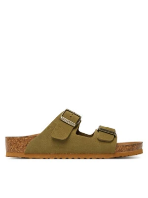Birkenstock Klapki Arizona Kids Vegan 1027829 S Zielony