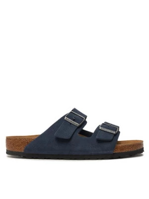 Birkenstock Klapki Arizona Lenb 1028095 Granatowy