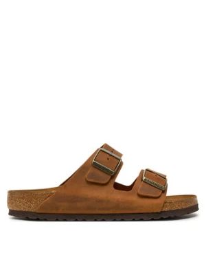 Birkenstock Klapki Arizona Leoi 1028272 Brązowy